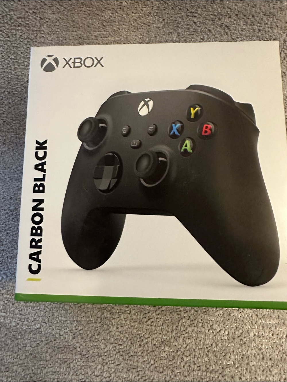 Brand NEW XBOX Carbon Black Wireless Controller -